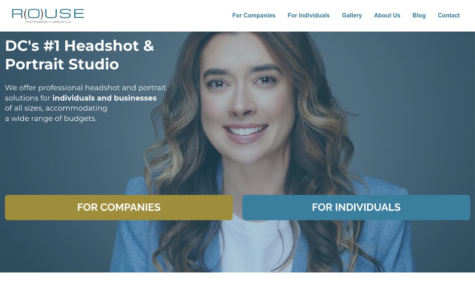 DC Corporate Headshots studio preview