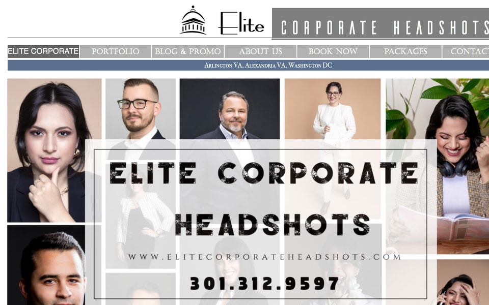 DC Elite Corporate Headshots studio preview