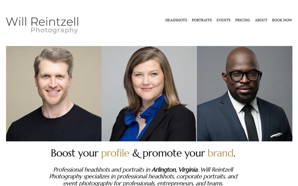Headshots & Portraits by Will Reintzell studio preview