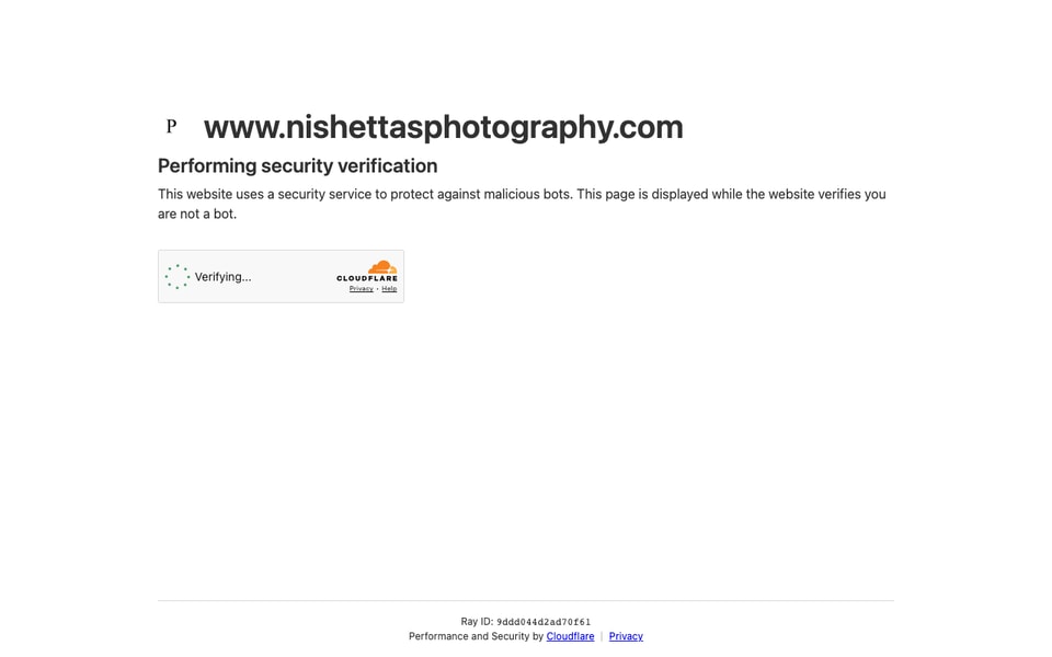 Nishetta’s Photography studio preview