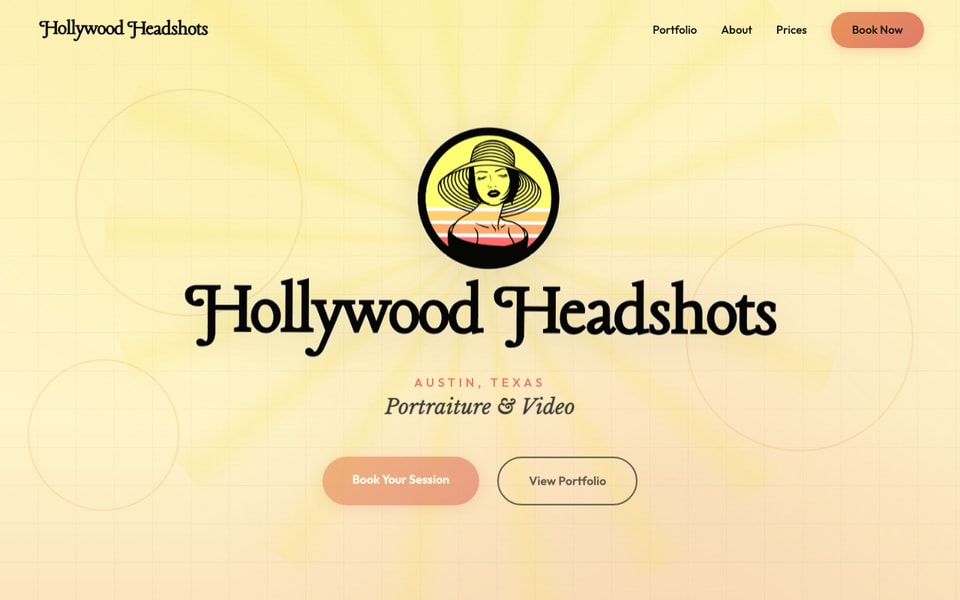 Hollywood Headshots studio preview