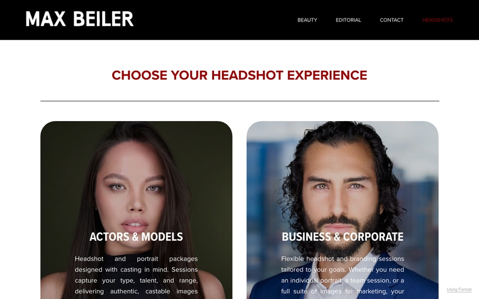 Max Beiler Photography studio preview