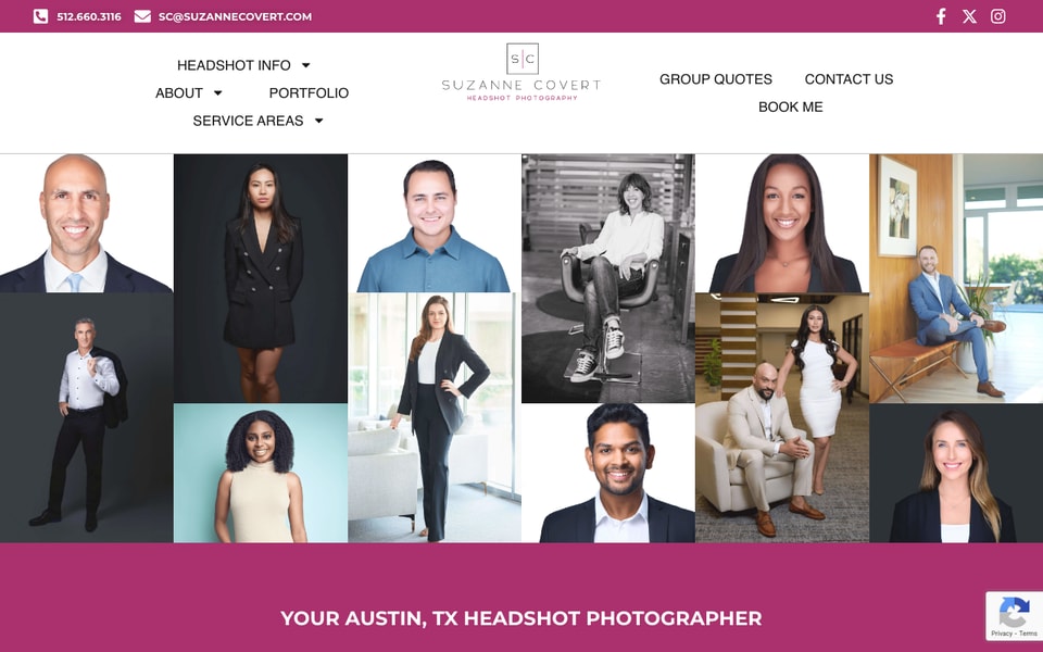 Suzanne Covert Headshot Photography studio preview