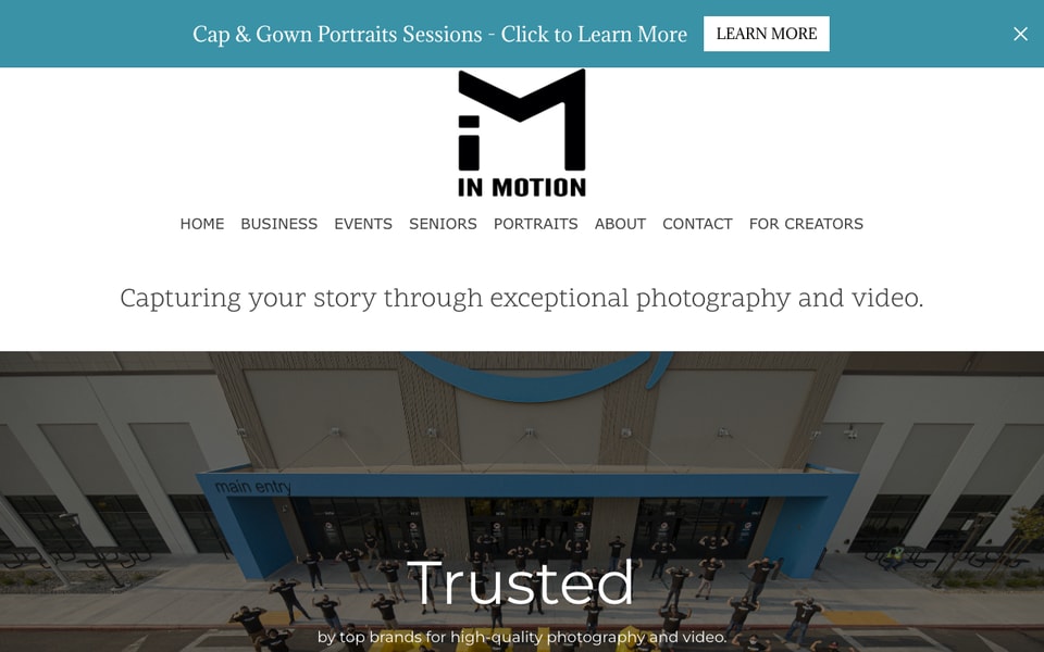 InMotionPro studio preview