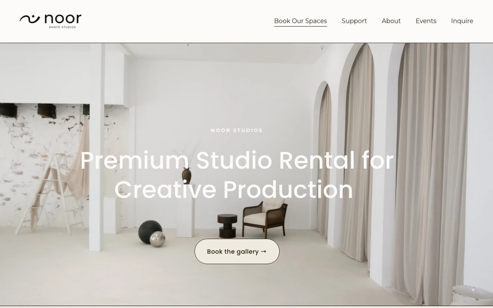 The Gallery by Noor Studios studio preview