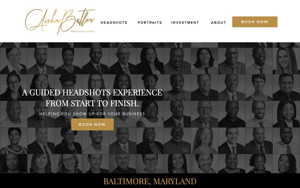 Aisha Butler Photography - Baltimore Headshots and Portrait Photographer studio preview