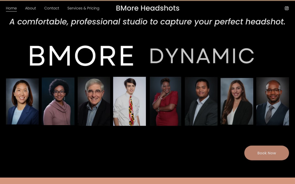Bmore Headshots studio preview