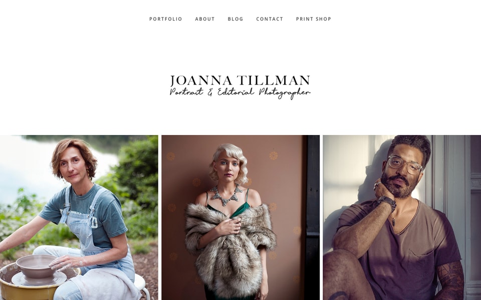 Joanna Tillman Portrait studio preview