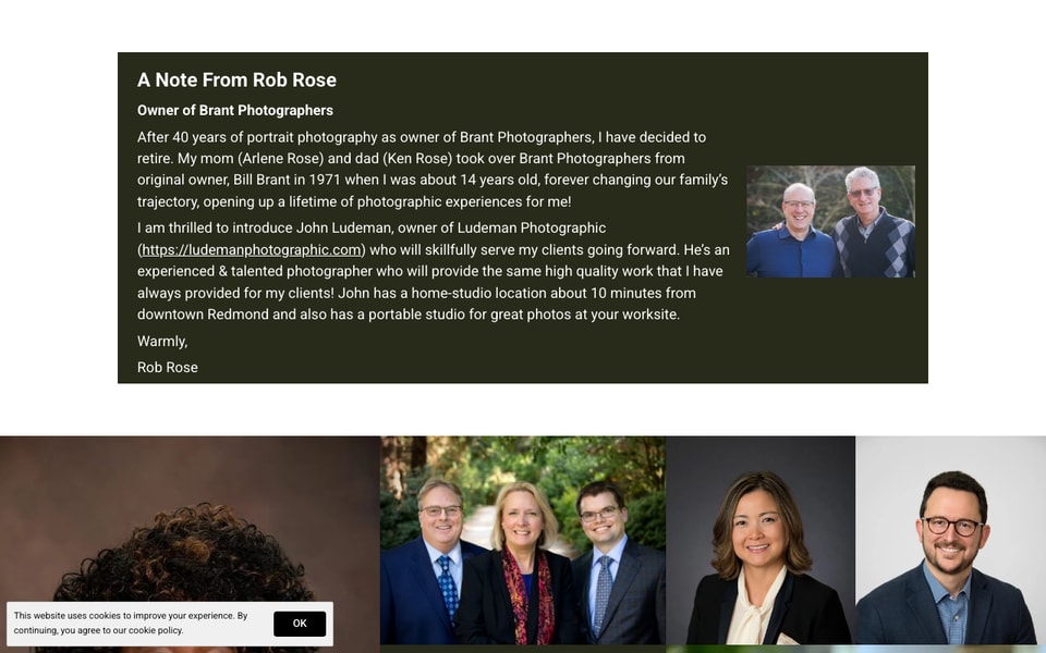 Brant Photographers, Inc studio preview