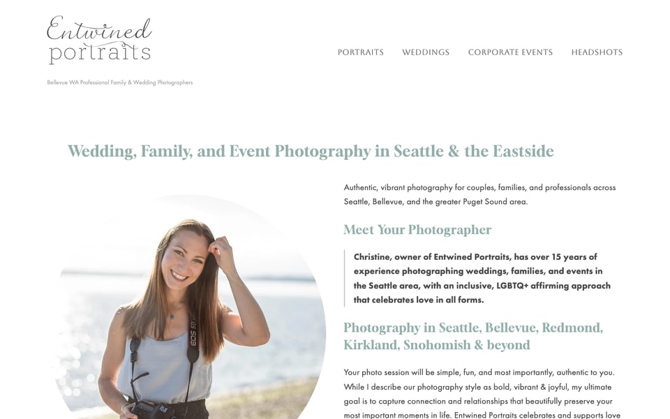 Entwined Portraits studio preview