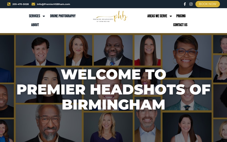 Premier Headshots of Birmingham studio preview