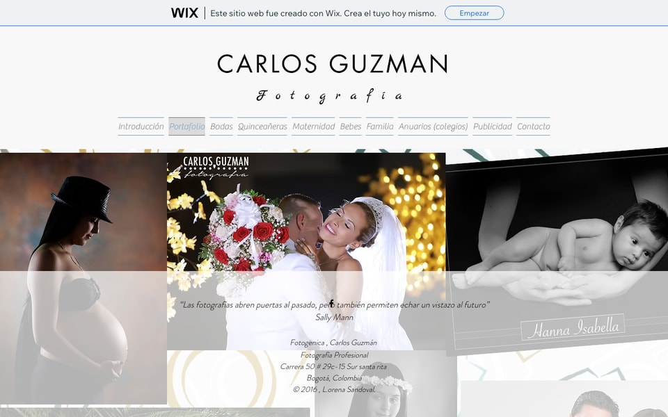 Carlos Guzmán fotografía studio preview