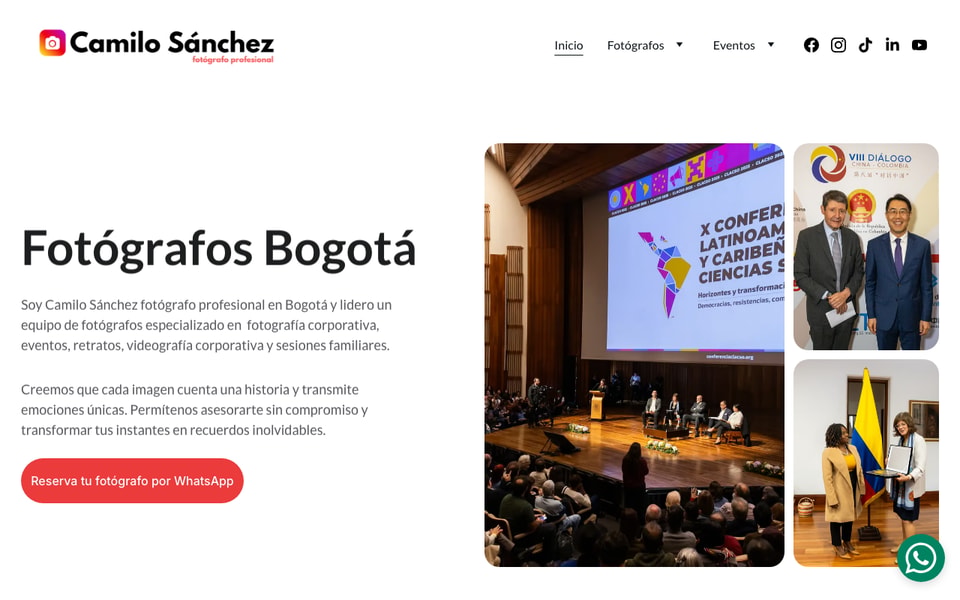 Fotógrafo Bogotá a Domicilio studio preview