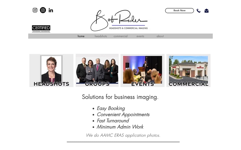 Bob Rider Photography studio preview