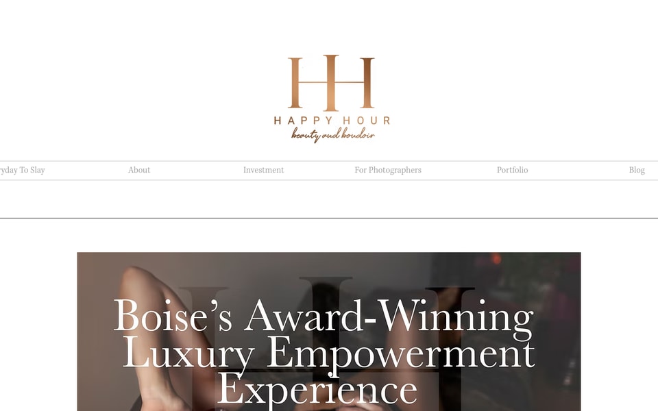 Happy Hour Beauty and Boudoir | Boise Photographer | Carly Moon Images studio preview