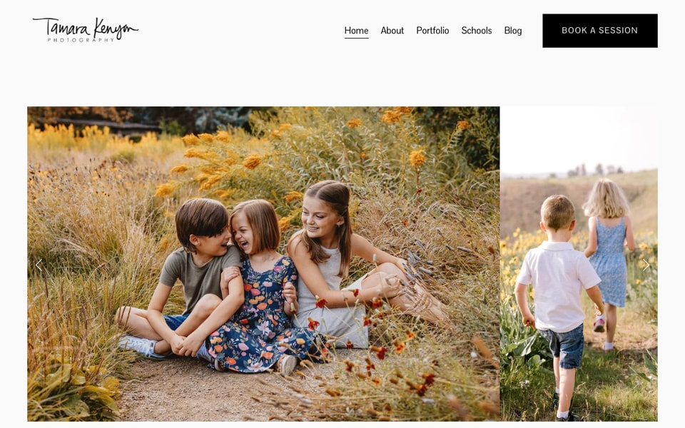 Tamara Kenyon Photography studio preview