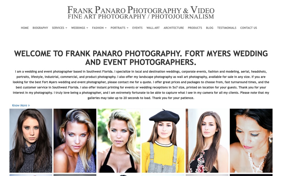 Frank Panaro Photography studio preview