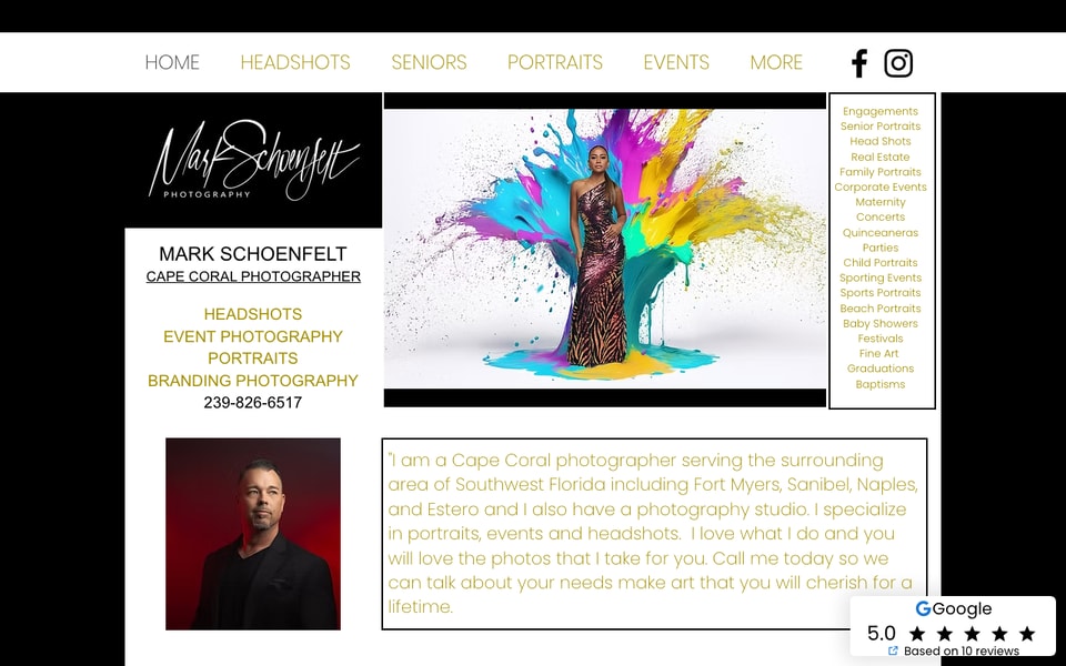 Mark Schoenfelt Photography studio preview
