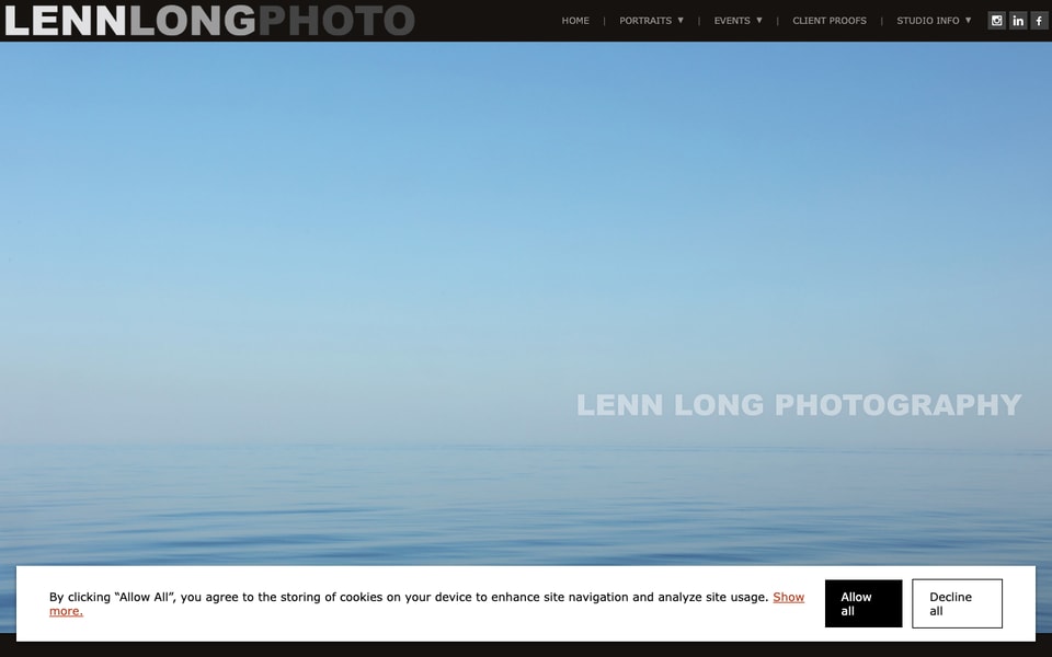 Lenn Long Photography studio preview