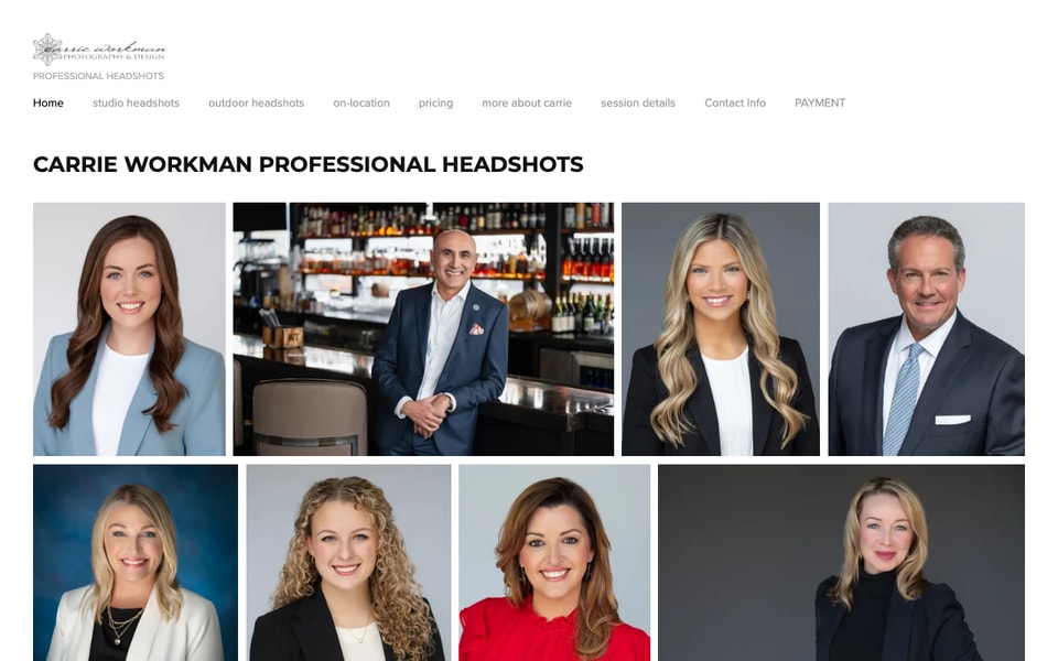 Carrie Workman Photography studio preview