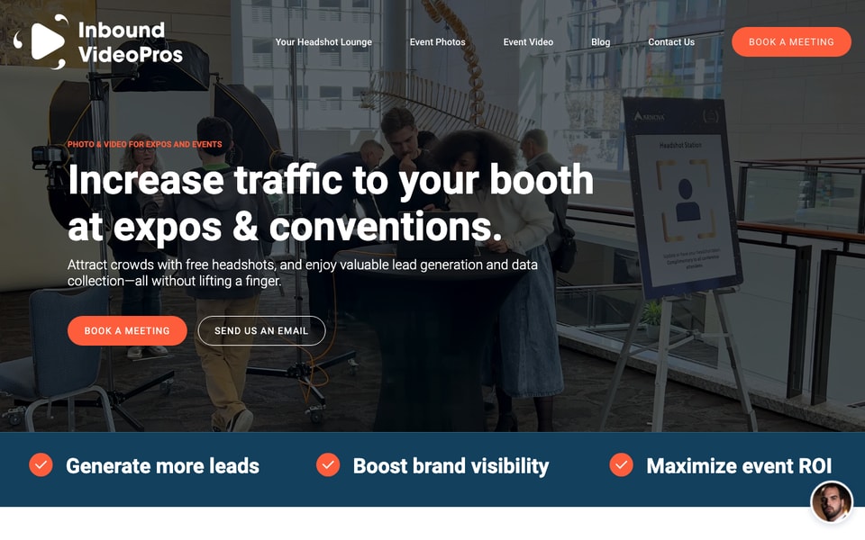 Inbound Video Pros studio preview