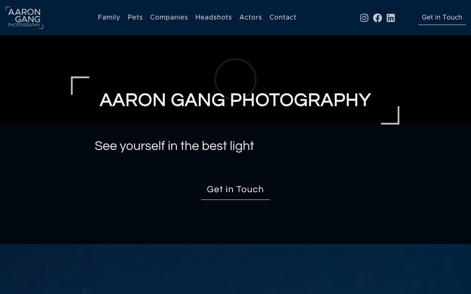 Aaron Gang Photography studio preview