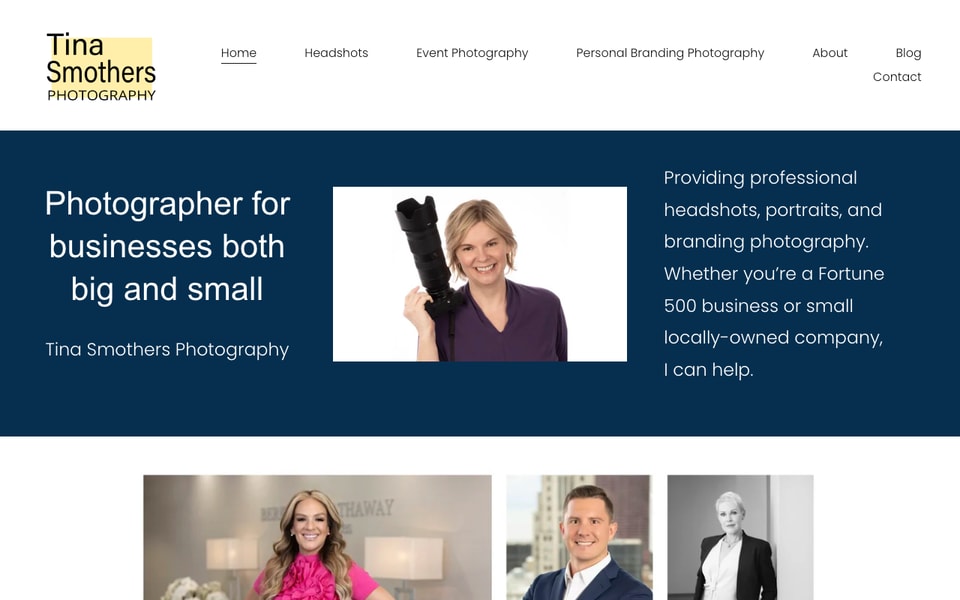 Tina Smothers Photography studio preview