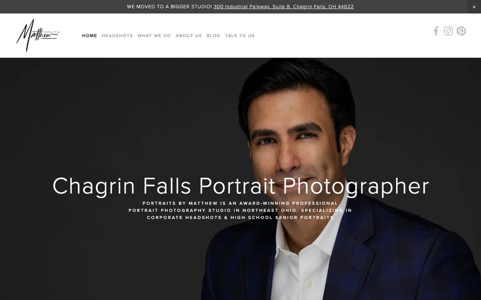 Portraits By Matthew studio preview