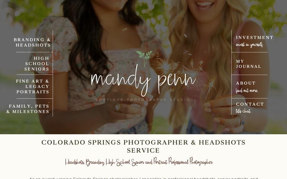 Mandy Penn Photography studio preview