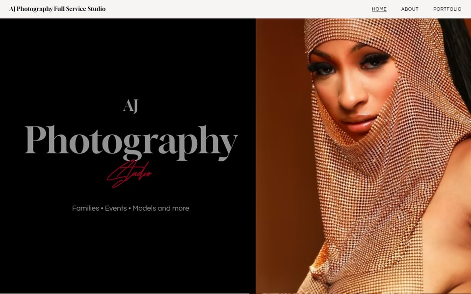 AJ Photography studio preview