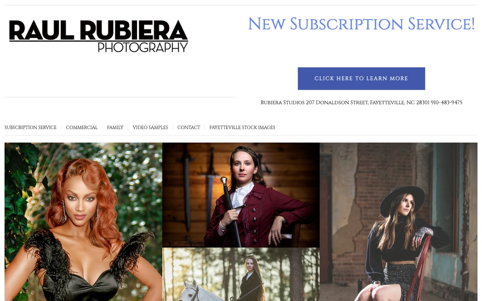 Raul Rubiera Photography studio preview