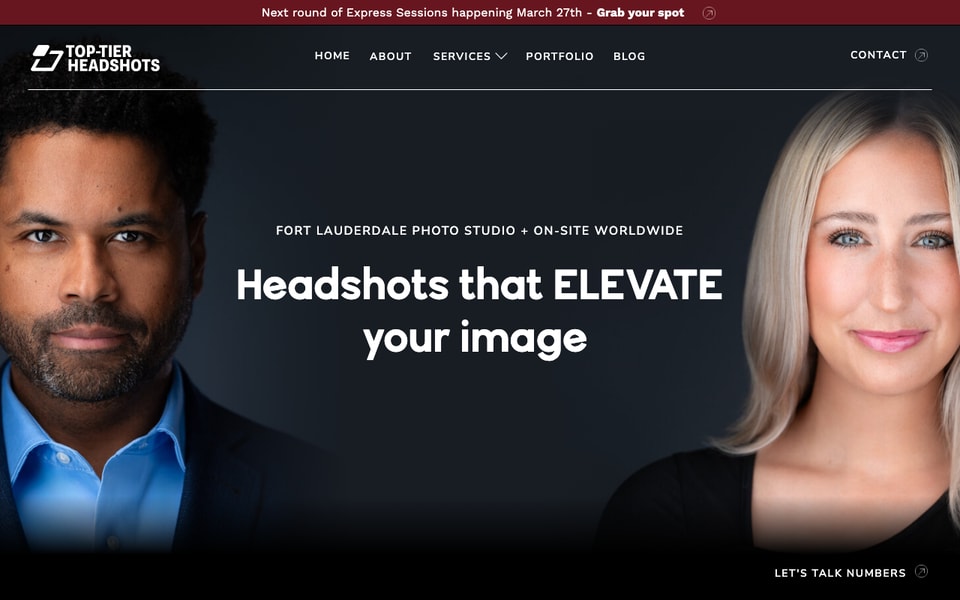 Top-Tier Headshots studio preview