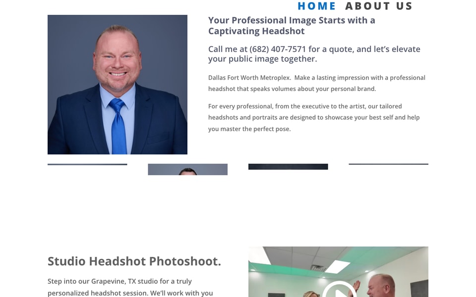 Professional Headshot Photographers of Fort Worth studio preview