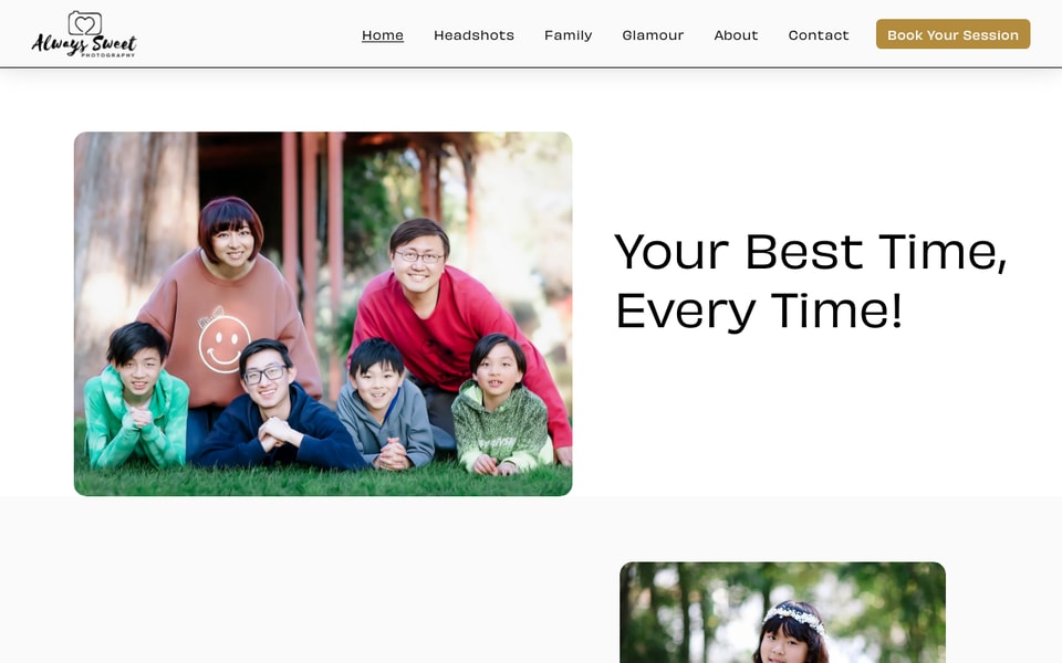 Always Sweet Photography studio preview