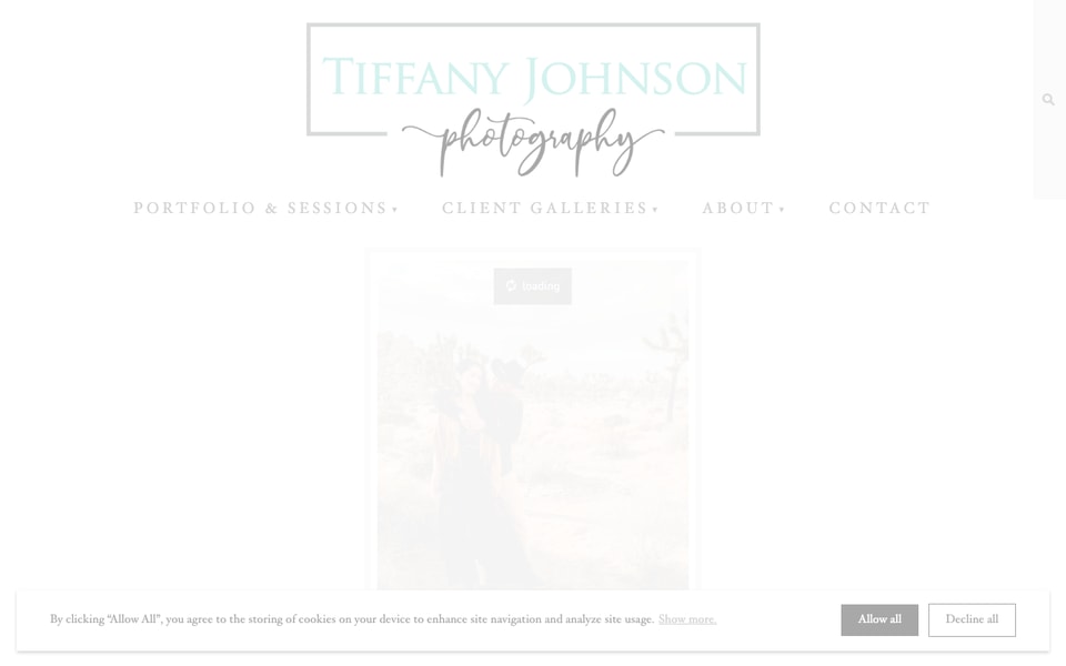 Tiffany Johnson Photography studio preview