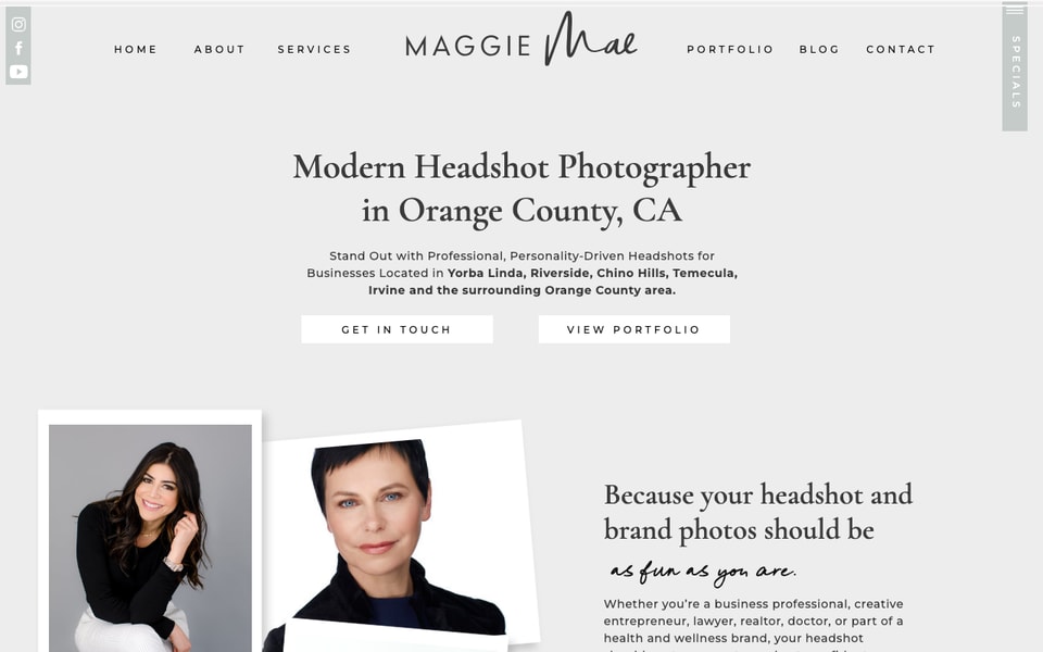 Maggie Mae Photography studio preview