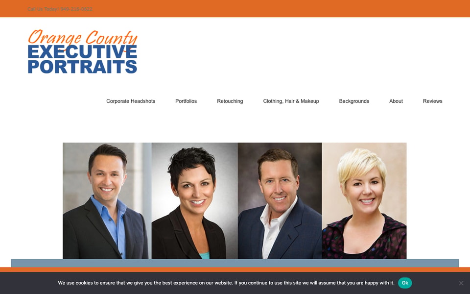 Orange County Executive Portraits studio preview