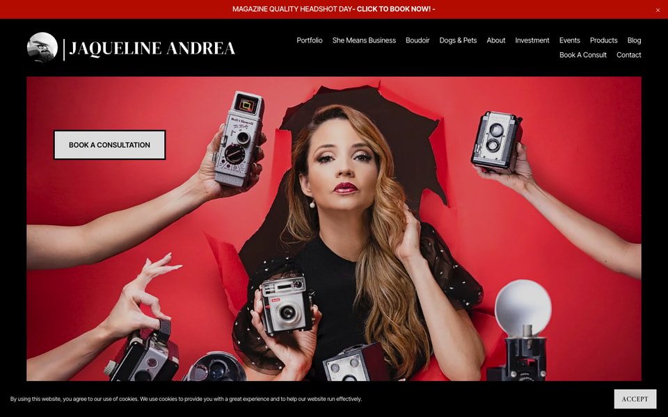 Jaqueline Andrea studio preview