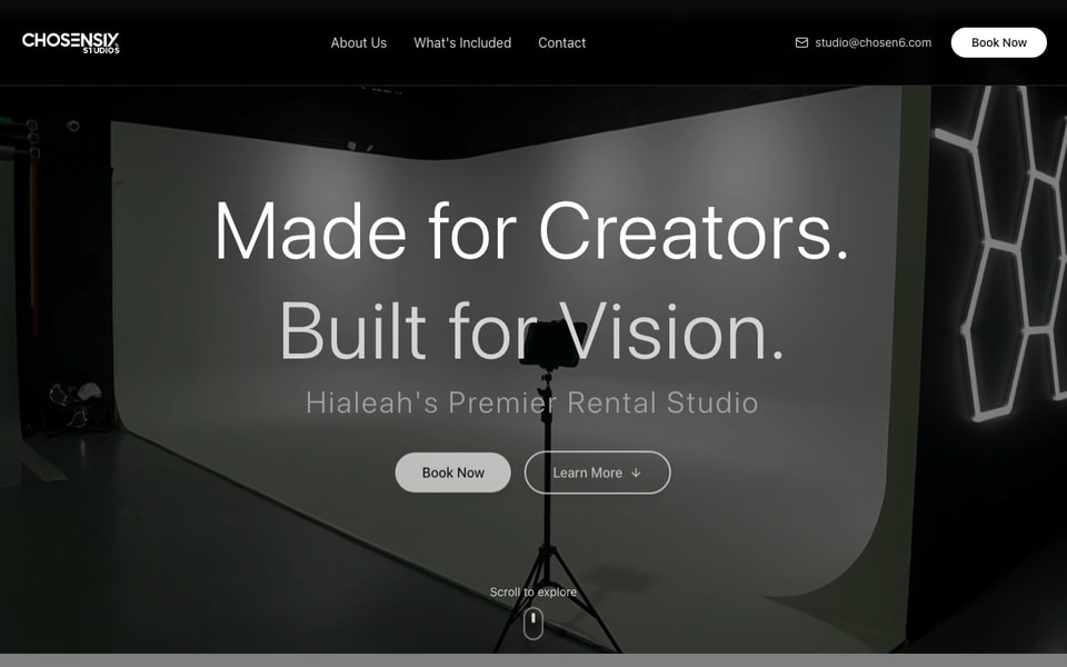Chosen6 Studios studio preview
