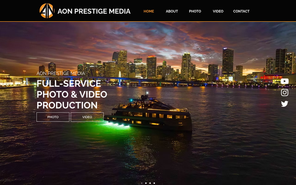 Aon Prestige Media studio preview