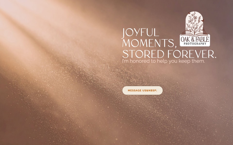 Oak and Fable Photography studio preview