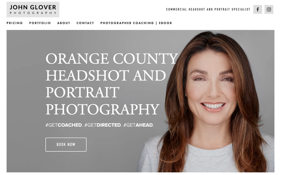John Glover Photography studio preview