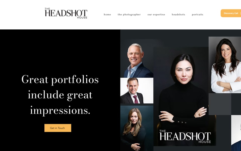 The Headshot House studio preview