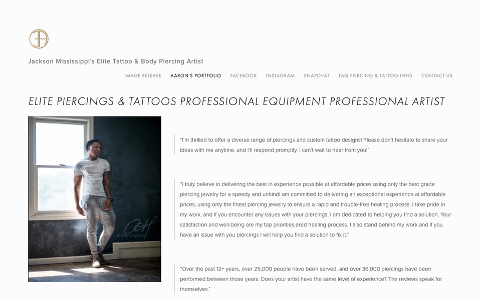 Studio 22 Elite Piercings & Tattoos studio preview