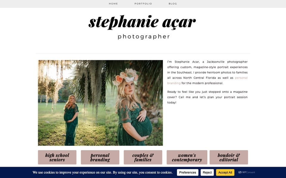 Stephanie Acar Portraits studio preview