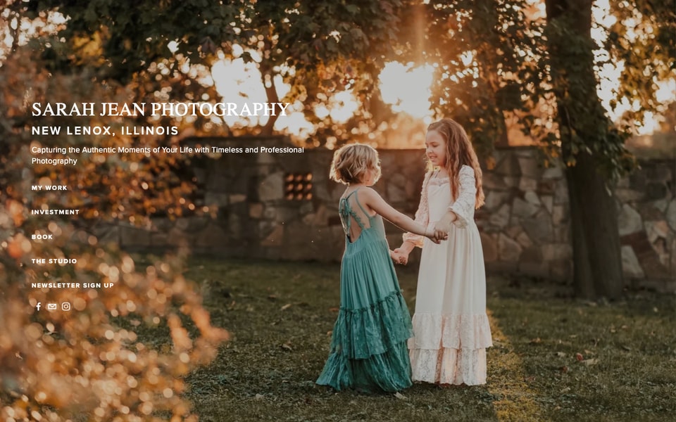 Sarah Jean Photography studio preview