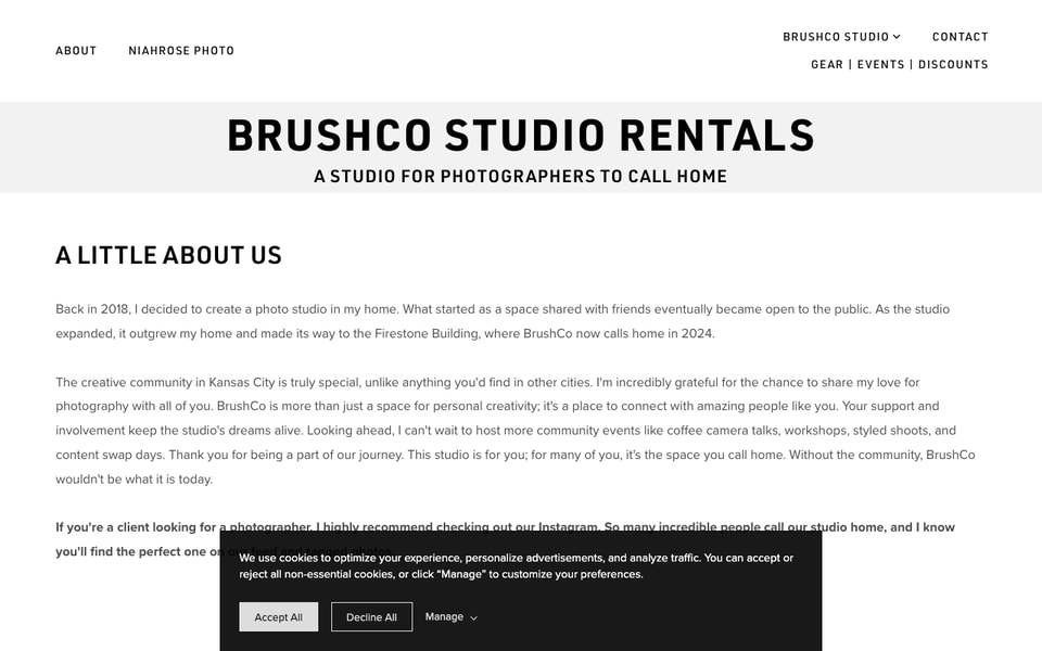BrushCo Studio studio preview