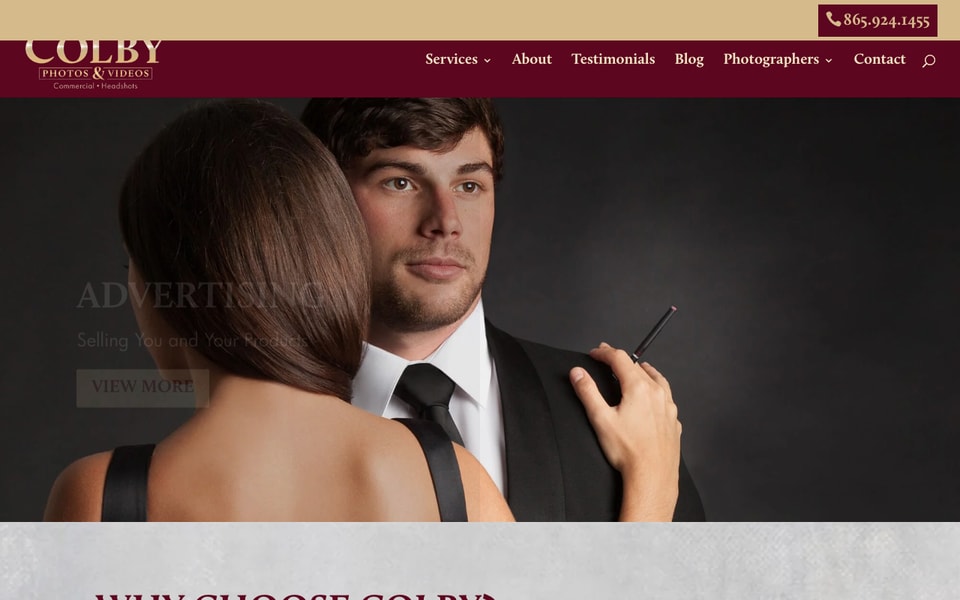 Colby's Photos & Videos | Commercial & Headshot Photographer studio preview