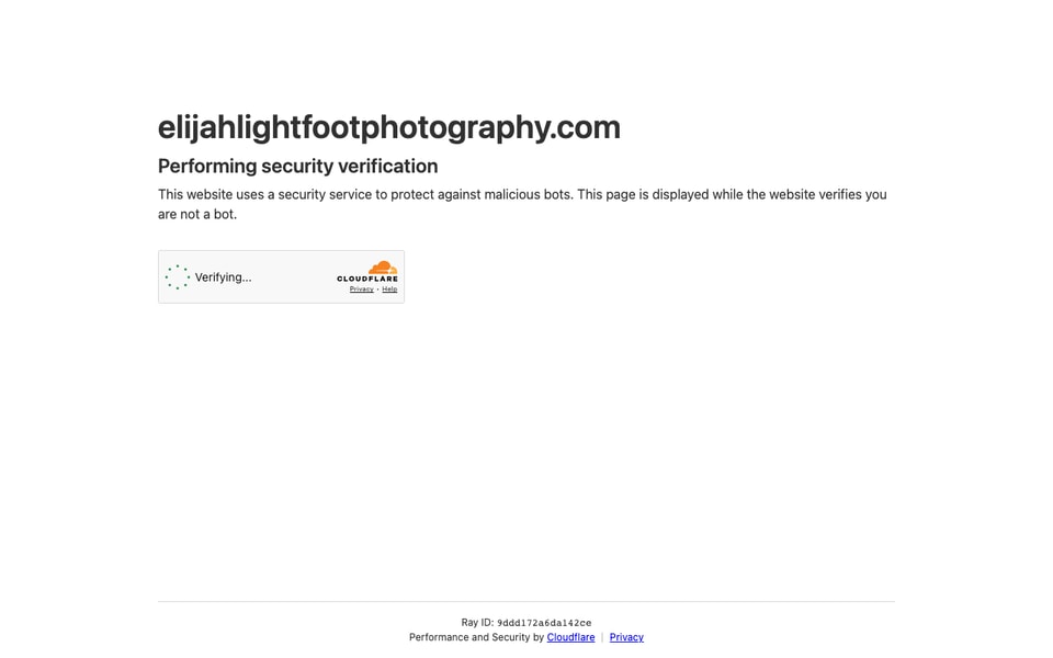 Elijah Lightfoot Photography studio preview