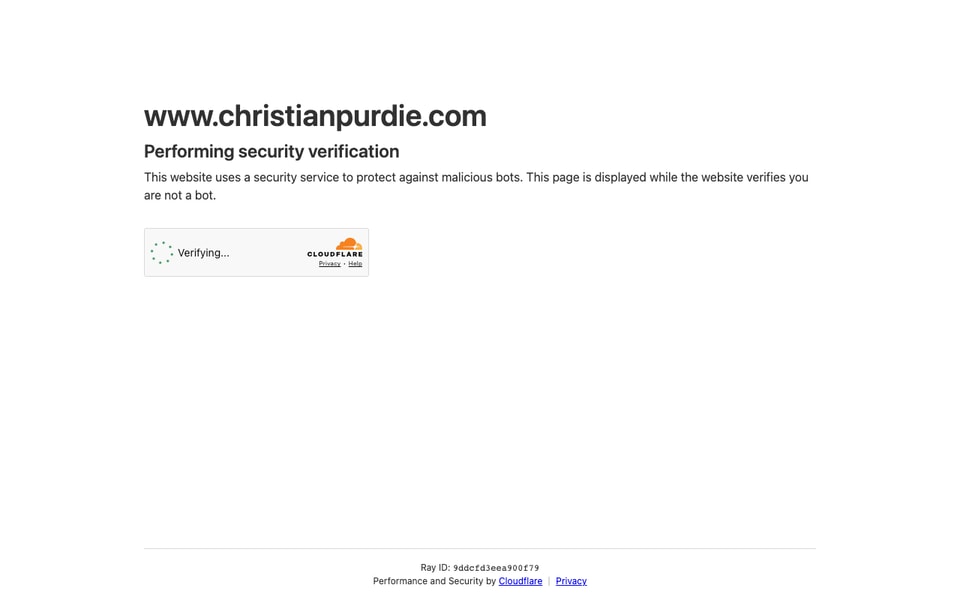 Christian Purdie Photography studio preview